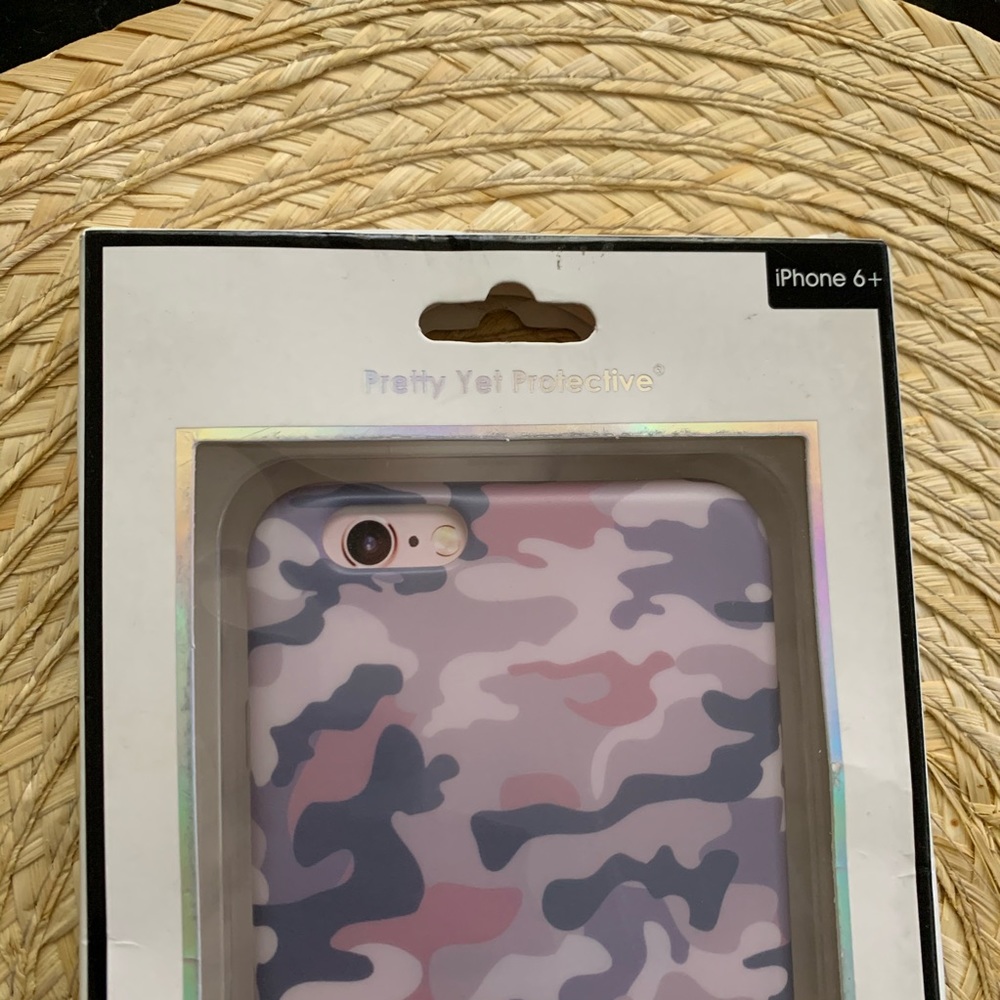 Velvet Caviar iPhone Case 6/6s Plus- Nude Camo Cell Phone Case - Picture 6 of 9